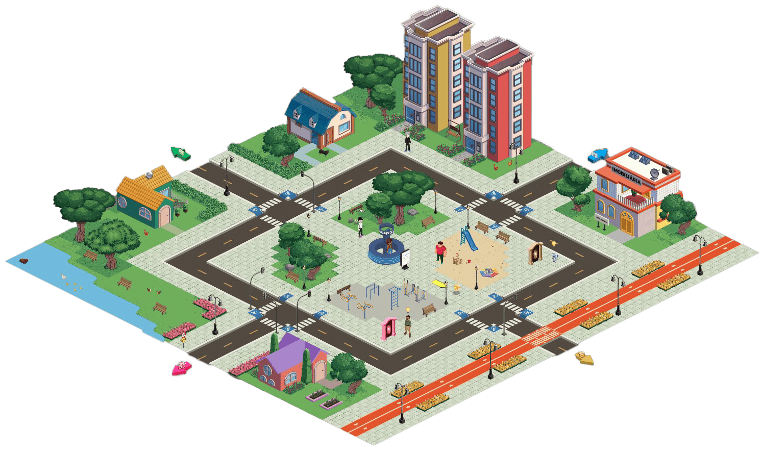 Metaverse city redesign 2