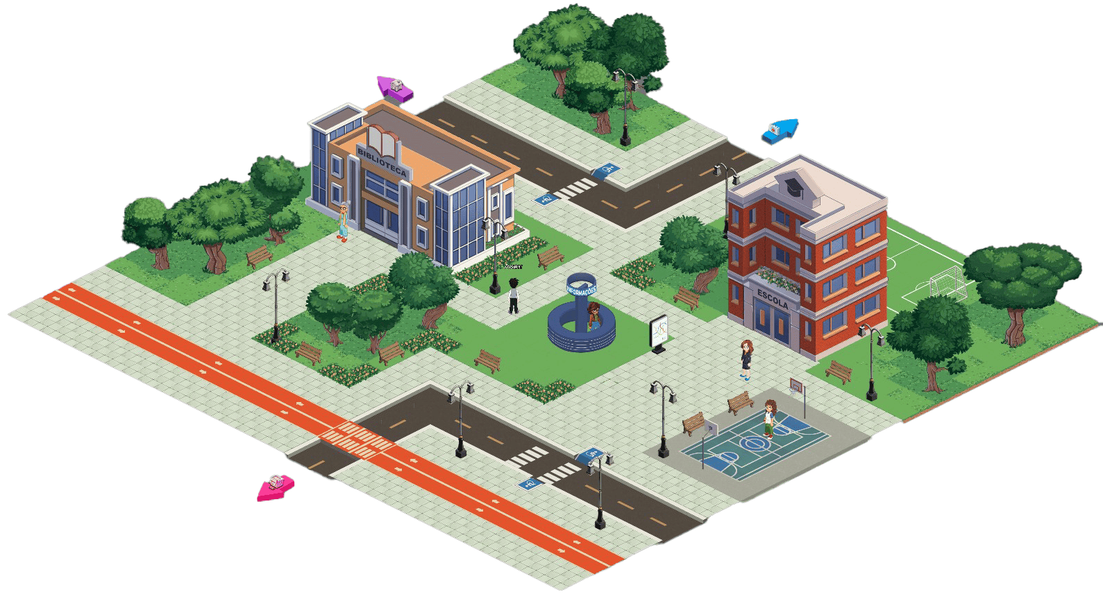 Metaverse city redesign 3