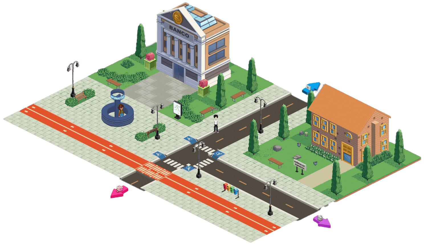 Metaverse city redesign 6